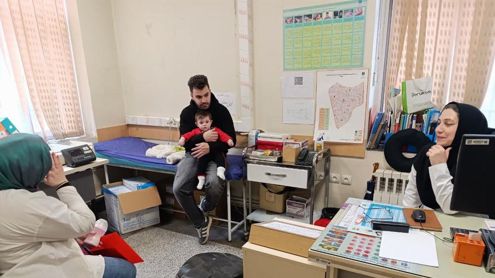 استمرار ارائه خدمات رشد و تکامل کودکان در مرکز بهداشت جنوب تهران در ایام جنگ رمضان